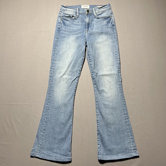 Frame Denim Denim - Frame Le High Flare Easton Jeans High Rise Denim Size 27